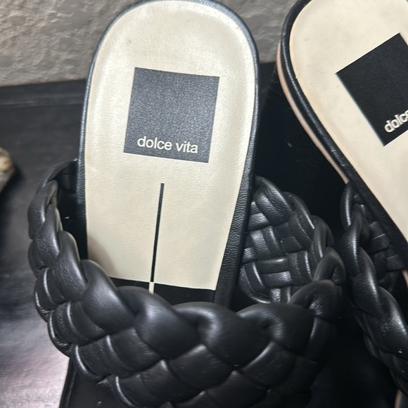 Dolce Vita size 10 blk sandal heels NWOT - Picture 5 of 6